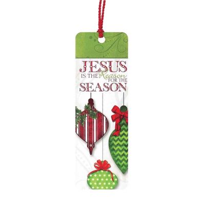 Tassel Bookmark Jesus Is The Reason Pack of 12 - 603799545006 - CHBKM-1519