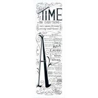 Time For Everything Ecclesiastes 3:1-8 Wall Plaque