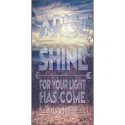 Vallonia Overlook-Arise Shine by Forrest M. Willey Wall Plaque