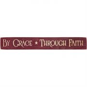 Wall Sign 24 Inch By Grace Through Faith