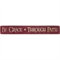 Wall Sign 24 Inch By Grace Through Faith