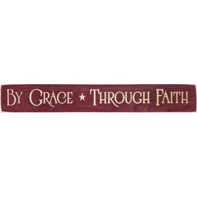 Wall Sign 24 Inch By Grace Through Faith - 603799545372 - HWH2015