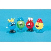 12pk -Wind Up Funny Face Cross 3 Assorted Pack of 12 12pk -Wind Up Funny Face Cross 3 Assorted Pack of 12
