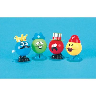 Wind Up Funny Face Cross 3 Assorted Pack of 12 - 603799546300 - N-321