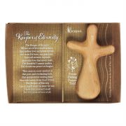 Wood Keeper Of Eternity Hand Held Children's Cross (Pack of 3)