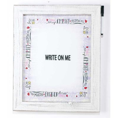 Write On Wipe Off Wall Art I Can Do All Things Philippians 4:13 - 603799101134 - 27W-1114-201
