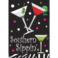 2pk -Flag Southern Sippin Polyester 29x42 - (Pack of 2)