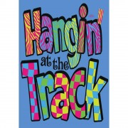 2pk -Flag Hangin At The Track 29x42 - (Pack of 2)