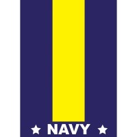 2pk -Flag Thin Line Navy Polyester 29x42 - (Pack of 2)