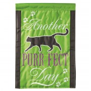 2pk -Flag Another Purr-Fect Day 29x42 - (Pack of 2) 2pk -Flag Another Purr-Fect Day 29x42 - (Pack of 2)