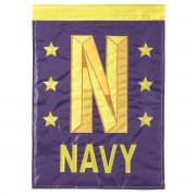 2pk -Flag Navy Polyester 29x42 - (Pack of 2)