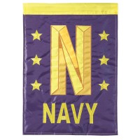 2pk -Flag Navy Polyester 29x42 - (Pack of 2)