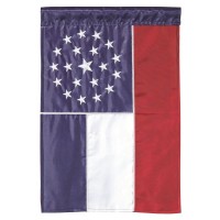 2pk -Flag Mississippi 20 Stars Red 13x18 - (Pack of 2)