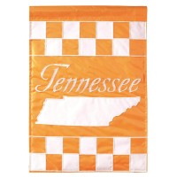 2pk -Flag Tennessee Checkerboard 13x18 - (Pack of 2)