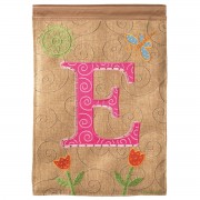 2pk -Flag Monogram-E Polyester 13x18 - (Pack of 2) 2pk -Flag Monogram-E Polyester 13x18 - (Pack of 2)