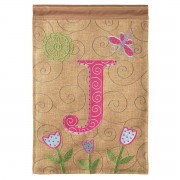 2pk -Flag Monogram-J Polyester 13x18 - (Pack of 2) 2pk -Flag Monogram-J Polyester 13x18 - (Pack of 2)