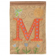 2pk -Flag Monogram-M Polyester 13x18 - (Pack of 2) 2pk -Flag Monogram-M Polyester 13x18 - (Pack of 2)