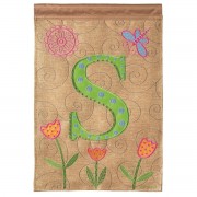 2pk -Flag Monogram-S Polyester 13x18 - (Pack of 2) 2pk -Flag Monogram-S Polyester 13x18 - (Pack of 2)