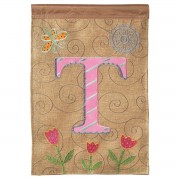 2pk -Flag Monogram-T Polyester 13x18 - (Pack of 2) 2pk -Flag Monogram-T Polyester 13x18 - (Pack of 2)
