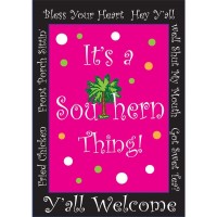 2pk -Flag Its A Southern Thing 13x18 - (Pack of 2)