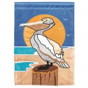 2pk -Flag Pelican Sun Polyester 13x18 - (Pack of 2) 2pk -Flag Pelican Sun Polyester 13x18 - (Pack of 2)