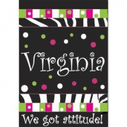 2pk -Flag Virginia We Got Attitude! 13x18 - (Pack of 2)