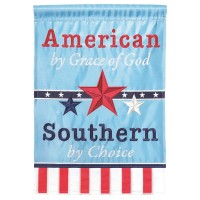 2pk -Flag Southern By Choice Polyester 13x18 - (Pack of 2)