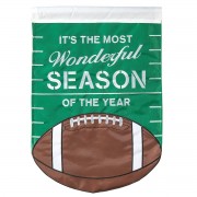 2pk -Flag Wonderful Season Football 13x18 - (Pack of 2)