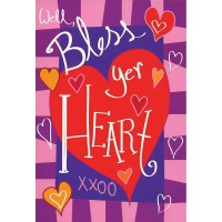 2pk -Flag Well Bless Yer Heart! 13x18 - (Pack of 2)