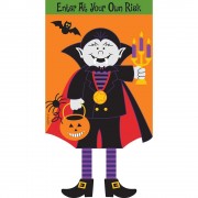 2pk -Crazy Leg Dracula Enter Own Risk - (Pack of 2)