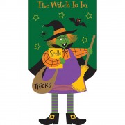 2pk -Crazy Leg The Witch Is In Polyester - (Pack of 2)