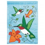 2pk -Flag Birds In Flight Polyester 13x18 - (Pack of 2) 2pk -Flag Birds In Flight Polyester 13x18 - (Pack of 2)