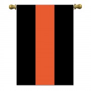 2pk -Flag Thin Orange Line Search Rescue - (Pack of 2) 2pk -Flag Thin Orange Line Search Rescue - (Pack of 2)
