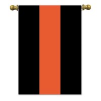 2pk -Flag Thin Orange Line Search Rescue - (Pack of 2)