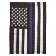 2pk -Flag Police Support Polyester 13x18 - (Pack of 2) 2pk -Flag Police Support Polyester 13x18 - (Pack of 2)