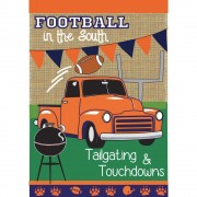 2pk -Flag Tailgate Clemson Polyester 13x18 - (Pack of 2) 2pk -Flag Tailgate Clemson Polyester 13x18 - (Pack of 2)