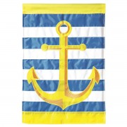2pk -Flag Anchor Polyester 13x18 - (Pack of 2) 2pk -Flag Anchor Polyester 13x18 - (Pack of 2)