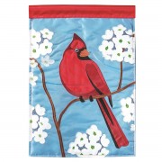 2pk -Flag Cardinal Blue Burlap 13x18 - (Pack of 2)