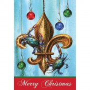 2pk -Flag Blue Crabs Fleur-De-Lis 30x44 - (Pack of 2) 2pk -Flag Blue Crabs Fleur-De-Lis 30x44 - (Pack of 2)