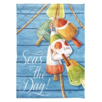 2pk -Flag Seas The Day Polyester 30x44 - (Pack of 2)