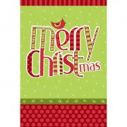 2pk -Flag Merry Christmas Polyester 13x18 - (Pack of 2) 2pk -Flag Merry Christmas Polyester 13x18 - (Pack of 2)