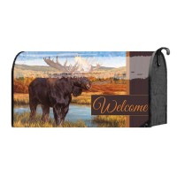 2pk -Mailbox Cover Moose 21X19 - (Pack of 2) 2pk -Mailbox Cover Moose 21X19 - (Pack of 2)