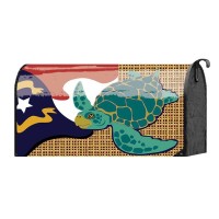 2pk -Mailbox Cover Sea Turtle 21X19 - (Pack of 2)