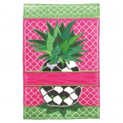 2pk -Flag Whimsy Pineapple Polyester 13x18 - (Pack of 2)