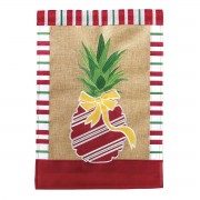 2pk -Flag Pineapple Blank Burlap 13x18 - (Pack of 2) 2pk -Flag Pineapple Blank Burlap 13x18 - (Pack of 2)