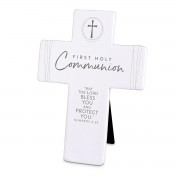 2pk -Tabletop Cross Holy Communion White - (Pack of 2) 2pk -Tabletop Cross Holy Communion White - (Pack of 2)