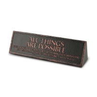 2pk -Tabletop Plaque All Things Resin 6.5"L - (Pack of 2)