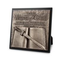 Tabletop Plaque The Word Of God 8.75H