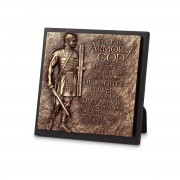 2pk -Sculpture Plaque Full Armor God 5.75"H - (Pack of 2) 2pk -Sculpture Plaque Full Armor God 5.75"H - (Pack of 2)