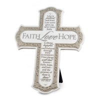 2pk -Tabletop Cross Faith Hope Love 10.75:H - (Pack of 2)